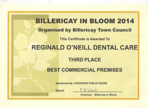Billericay in Bloom 2014 best commercial premises
