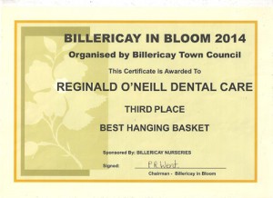 Billericay in Bloom 2014 best hanging basket