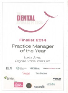 dental-practice-manager-of-the-year-2014