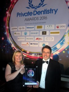 Private Dentistry Awards 2016 Reg and Louisa